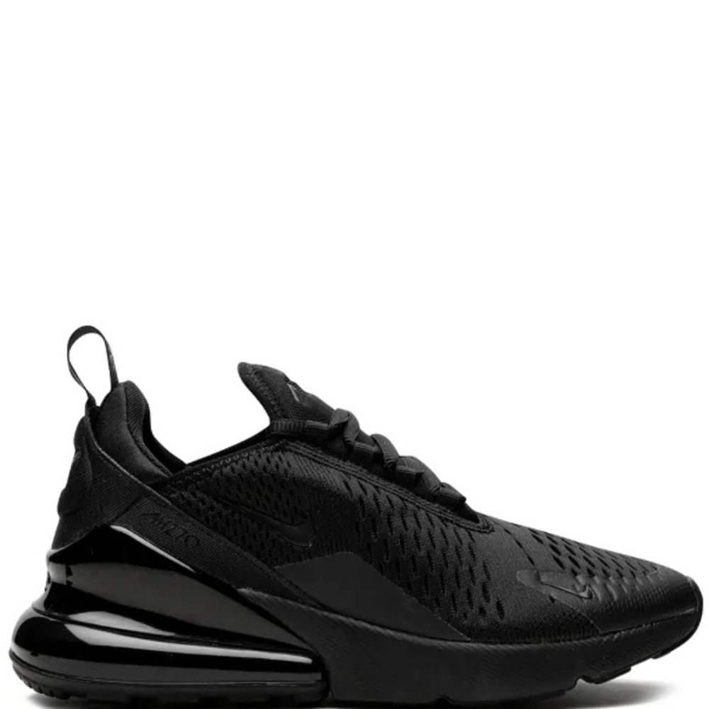 Nike Men's Air Max 270 Triple Black Sneakers